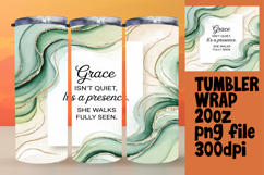 20oz Tumbler Wrap for Personalization , Religious Product Image 1