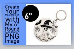 Lovely Round Design Sublimation Template , Halloween Product Image 1