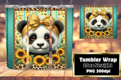 STYLISH 20oz Tumbler Wrap Design , Cute Animals Product Image 1