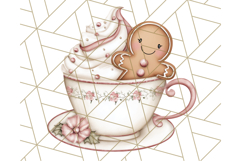 Gingerbread People Clipart, Cute Cookie PNG Illustrations Product Image 4
