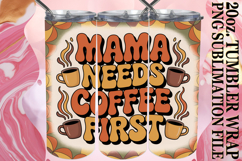 RADIANT SMILES 20oz TUMBLER WRAP, Mother's Day Product Image 1