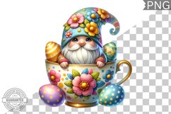 Easter Gnome Sublimation - Clipart PNG Design Product Image 1