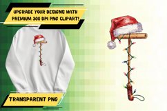 Unique PNG Template for Tote Bag Sublimation , Christmas Product Image 1