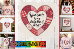 ENCHANTED TSHIRT Designs PNG, Heart Quote Product Image 1