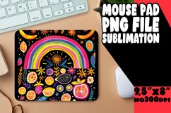 Prism Noir: Sublimation Mouse Pad Designs Product Image 1