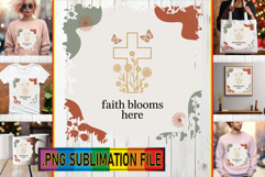 Cheerful TSHIRT Art Magic PNG, Religious Product Image 1