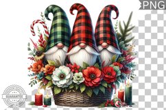 Christmas Gnome Sublimation - Clipart PNG Bundle Product Image 12