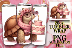 GIFT OF CHEER 20oz TUMBLER WRAP, Turtle Product Image 1