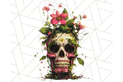 Floral Punk Frogs PNG - Neon Reble Grunge Amphibians Clipart Product Image 4