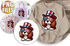 Fun Tote Bag Gift Ideas PNG, American Dog Product Image 1
