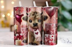 Highland Cow Tumbler Wrap | Sublimation | Tumblers Product Image 1