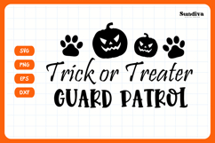 15 Funny Halloween Dog Bandana Quote SVG Bundle V1 Product Image 6
