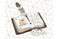 Cottagecore Kitchen Chicken Clipart PNG, Fairytale Style Product Image 4