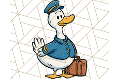 Goose Occupation Clipart PNG, Cute Job-Themed Graphics Product Image 4