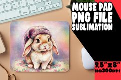 Cheerful Mouse Pad Sublimation Style, Animals Product Image 1