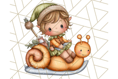 Woodland Autumn Parade Clipart PNG Fall Animals Product Image 4