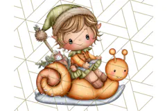 Woodland Autumn Parade Clipart PNG Fall Animals Product Image 4