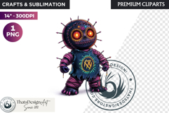 Black magic Voodoo clipart PNG , African witchcraft Product Image 1