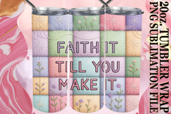 Magical Sublimation 20oz tumbler wrap, Christian Product Image 1