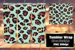 Trendy Tumblers: Leopard Print Sublimation Wraps - 20oz Product Image 1