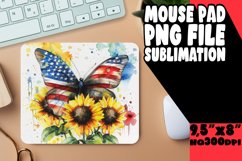 Stars &amp; Stripes Serenity: Butterfly Flag Pad Product Image 1
