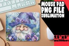 Summer Bloom Sublimation Mouse Pad Product Image 1
