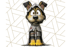 Halloween Animals in Costumes Clipart PNG, Cute Pets Art Product Image 4