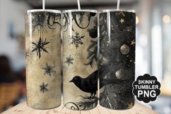 Gothic Christmas Tumbler | Christmas Tumbler Wrap Product Image 1