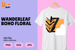 Wanderleaf Boho Floral Monogram Product Image 1