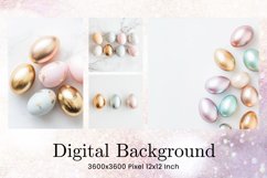 Easter Egg Background Backdrop Wallpaper Wall Art Product Image 1