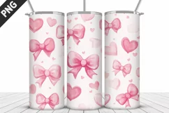 Lovely Hearts Tumbler Design | Valentine's Day Tumbler Wrap Product Image 5