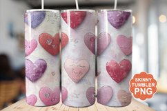 Valentine Heart Tumbler | Valentine Tumbler Wrap Product Image 1