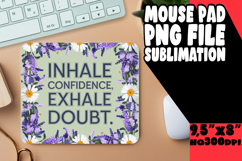 CHEERFUL MOUSE PAD SUBLIMATION PNG, Religious Product Image 1