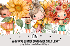 Whimsical Spring Clipart png Whimsical Spring Watercolor png Product Image 1