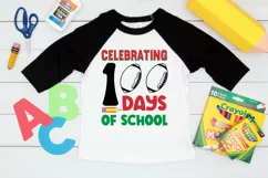 Celebrating 100 Days Of School SVG, School SVG Design Product Image 2