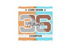 36 Authentic - T Shirt Design Product Image 3