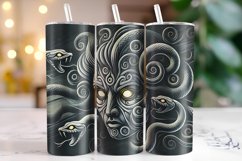 Medusa Tumbler Wrap | Sublimation Product Image 1