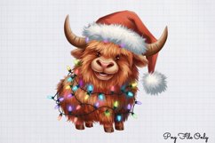 Funny Christmas Animals Clipart PNG Product Image 1
