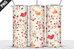 Lovely Hearts Tumbler Design | Valentine&#039;s Day Tumbler Wrap Product Image 5