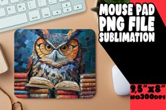 Smile-Inducing Sublimation Mouse Pad Product Image 1