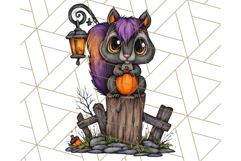 Enchanted Graveyard Halloween PNG Clipart Product Image 4
