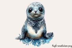 Gothic Under the Sea Clipart PNG Product Image 1