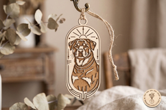 Labrador Retriever Laser Cut SVG | Dog Ornament SVG Product Image 1