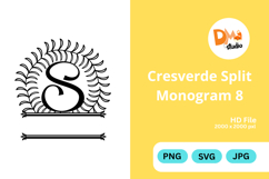Cresverde Split Monogram Product Image 1