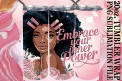 JOYFUL GIFT 20oz TUMBLER WRAP, Love Girl Product Image 1