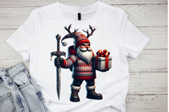 Christmas Viking Gnome Clipart | 30 PNG Warrior Gnomes Product Image 6
