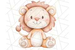 Cute Stuffed Animal Clipart for Nursery Decor Png Product Image 3