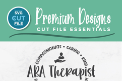 ABA therapist svg - a behavior therapist svg for crafters Product Image 2