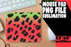 Colorful Leopard Gradient Mouse Pad PNG Product Image 1