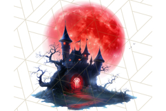 Dark Enchanted Princesses, Gothic Fairy Tale Clipart PNG Product Image 4